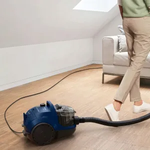 Пылесос безмешковый  Bosch Serie 4 BGS21X320 (Blue) в Сваляве