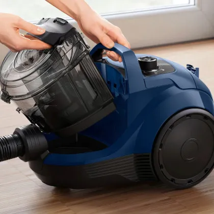 Пылесос безмешковый  Bosch Serie 4 BGS21X320 (Blue) (UA)