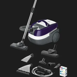 Пылесос моющий с аквафильтром Bosch Serie 4 AquaWash&Clean BWD41740 (Purple) в Сваляве