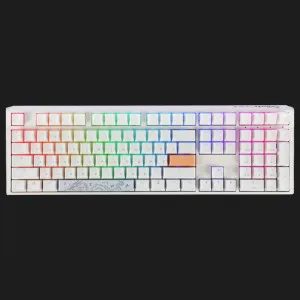 Клавіатура ігрова Ducky One 3 Cherry MX Red RGB (White) (UA)