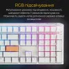 Клавиатура игровая Ducky One 3 Cherry MX Red RGB (White) (UA)