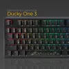Клавиатура игровая Ducky One 3 Cherry MX Speed silver RGB (Black) (UA)