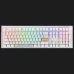 Клавиатура игровая Ducky One 3 Cherry MX Speed silver RGB (White) (UA)