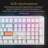Клавиатура игровая Ducky One 3 Cherry MX Brown RGB (White) (UA)