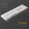 Клавиатура игровая Ducky One 3 Cherry MX Brown RGB (White) (UA)
