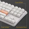 Клавиатура игровая Ducky One 3 TKL Cherry MX Brown RGB (White) (UA)