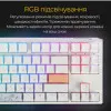 Клавиатура игровая Ducky One 3 TKL Cherry MX Blue RGB (White) (UA)