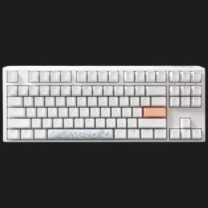 Клавиатура игровая Ducky One 3 TKL Cherry MX Red RGB (White) (UA)