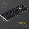 Клавиатура игровая Ducky One 3 TKL Cherry MX Speed silver RGB (Black) (UA)