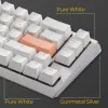 Клавіатура ігрова Ducky One 3 SF Cherry MX Brown RGB (White) (UA)