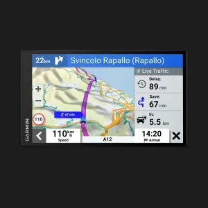 Автомобільний GPS-навігатор Garmin DriveSmart 76 LMT-S (010-02470-10) в Дрогобичі