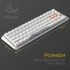 Клавіатура ігрова Ducky One 3 SF Cherry MX Red RGB (White) (UA)