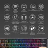 Клавіатура ігрова Ducky One 3 Mini Cherry MX Brown RGB (Black) (UA)