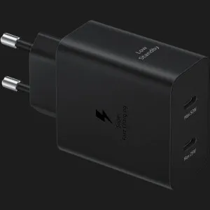 Блок питания Samsung 50W 2xUSB-С (with Type-C Cable) (Black) в Луцке