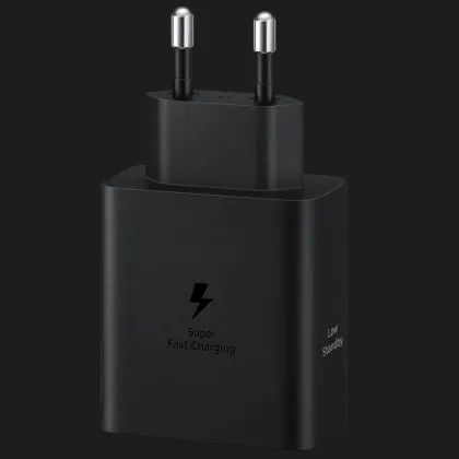 Блок питания Samsung 50W 2xUSB-С (with Type-C Cable) (Black) в Киеве