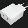 Блок живлення Xiaomi 33W USB + TYPE-C (BHR4996GL) (White)