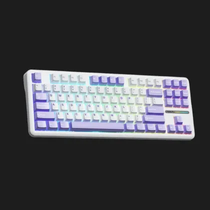 Клавіатура ігрова AULA F87 Wired Gaming Mechanical Keyboard (White) (UA)