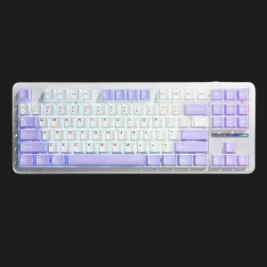 Клавіатура ігрова AULA F87 Wired Gaming Mechanical Keyboard (White) (UA)