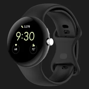 Ремінець Silicone Fit для Google Pixel Watch 41 mm (Black) в Хмельницькому