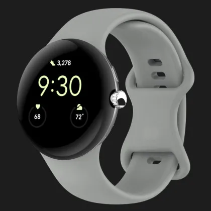 Ремінець Silicone Fit для Google Pixel Watch 1/2/3/4 41 mm (Grey) в Бродах