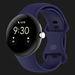 Ремінець Silicone Fit для Google Pixel Watch 41 mm (Midnight Blue) в Хмельницькому