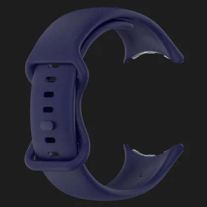 Ремінець Silicone Fit для Google Pixel Watch 1/2/3/4 41 mm (Midnight Blue) в Бродах
