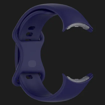 Ремінець Silicone Fit для Google Pixel Watch 1/2/3/4 41 mm (Midnight Blue) в Бродах