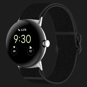 Ремінець Nylon Strap для Google Pixel Watch 41 mm (Black) у Луцьк