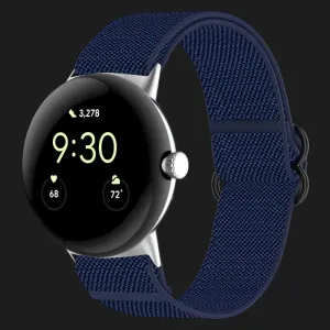 Ремінець Nylon Strap для Google Pixel Watch 41 mm (Dark Blue) в Хмельницькому