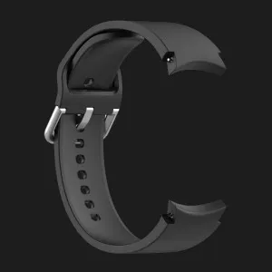 Ремінець Silicone Fit для для Samsung Galaxy Watch 7/FE/6/6 Classic/5/5 Pro/4 (Black) в Хмельницькому