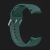 Ремешок Silicone Fit для для Samsung Galaxy Watch 7/FE/6/6 Classic/5/5 Pro/4 (Dark Green)