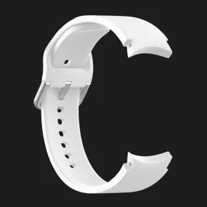 Ремешок Silicone Fit для для Samsung Galaxy Watch 7/FE/6/6 Classic/5/5 Pro/4 (White) в Полтаве