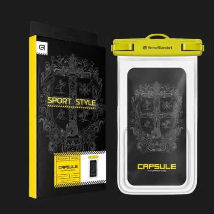Водонепроницаемый чехол ArmorStandart Сapsule Double Pockets (Yellow)