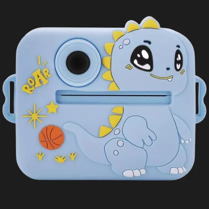 Детская фотокамера моментальной печати DinoSnap (Blue)