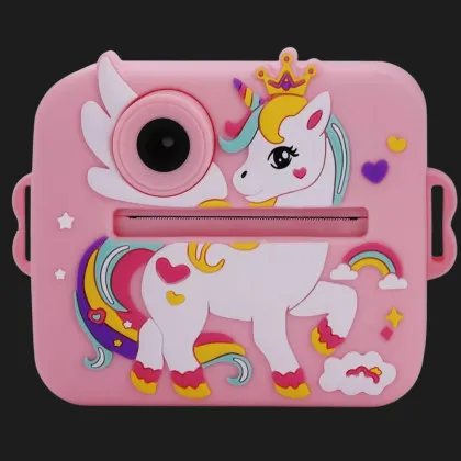 Детская фотокамера моментальной печати Rainbow (Pink)