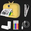 Детская фотокамера моментальной печати SnailSnap (Yellow)