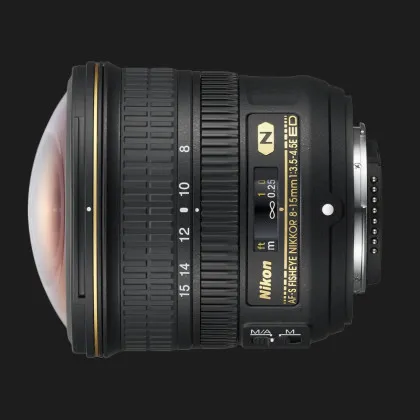 Об'єктив Fisheye Nikon AF-S Nikkor 8-15mm f/3.5-4.5E E (JAA831DA) (Standard)