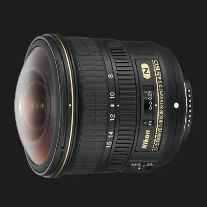Об'єктив Fisheye Nikon AF-S Nikkor 8-15mm f/3.5-4.5E E (JAA831DA) (Standard)