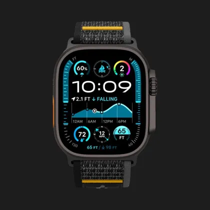 Ремінець Spigen Athlex Air для Apple Watch 44/45/46/49mm (Active Black) в Чернігові