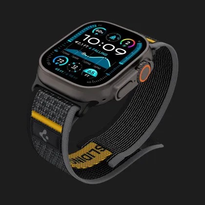 Ремінець Spigen Athlex Air для Apple Watch 44/45/46/49mm (Active Black) в Чернігові