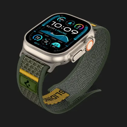 Ремінець Spigen Athlex Air для Apple Watch 44/45/46/49mm (Active Green) в Чернігові
