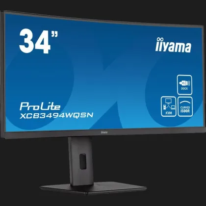 Монітор iiyama 34" VA 120Hz XCB3494WQSN-B5 (UA)