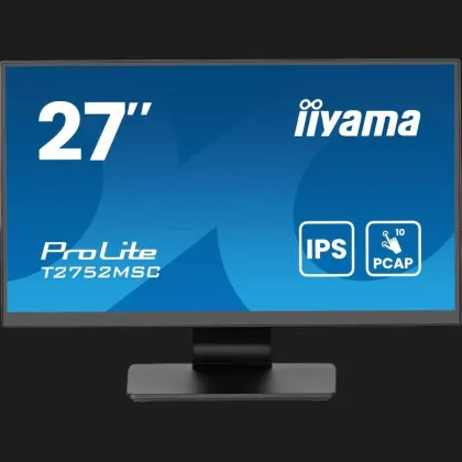 Монитор iiyama 27" ProLite IPS 60Hz T2752MSC-B1AG (UA)