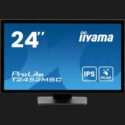 Монитор iiyama 23.8" ProLite IPS 60Hz T2452MSC-B1AG (UA)