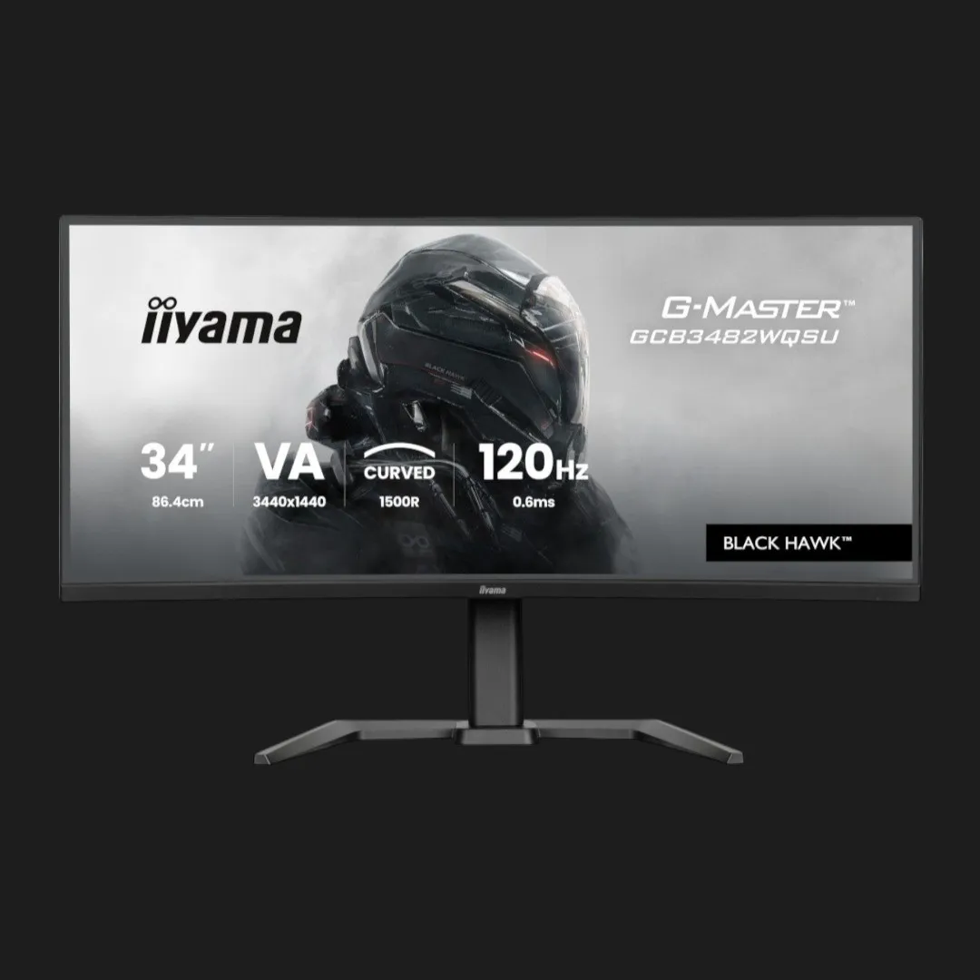 Монитор iiyama 34" VA 120Hz GCB3482WQSU-B1 (UA)