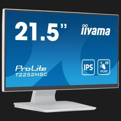 Монітор iiyama 21.5" IPS 60Hz T2252MSC-W2 (UA)