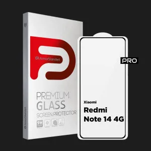 Захисне скло Full Glass для Xiaomi Redmi Note 14 4G в Хмельницькому