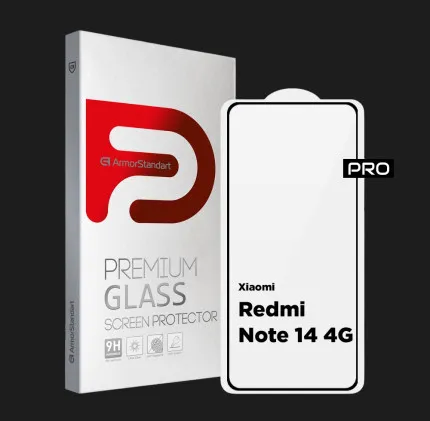 Защитное стекло Full Glass для Xiaomi Redmi Note 14 4G
