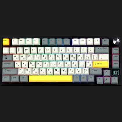 Клавиатура игровая Epomaker TH80 SE Budgerigar V2 (Black) (UA)