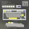 Клавиатура игровая Epomaker TH80 PRO V2 Wisteria Tactile (White) (UA)
